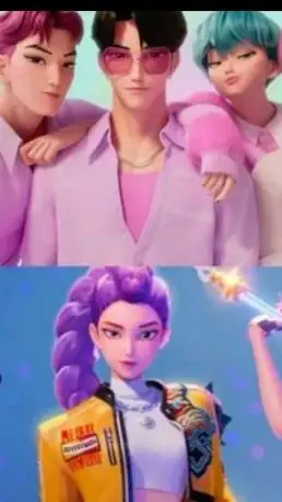 ai character: guerras del k pop  background