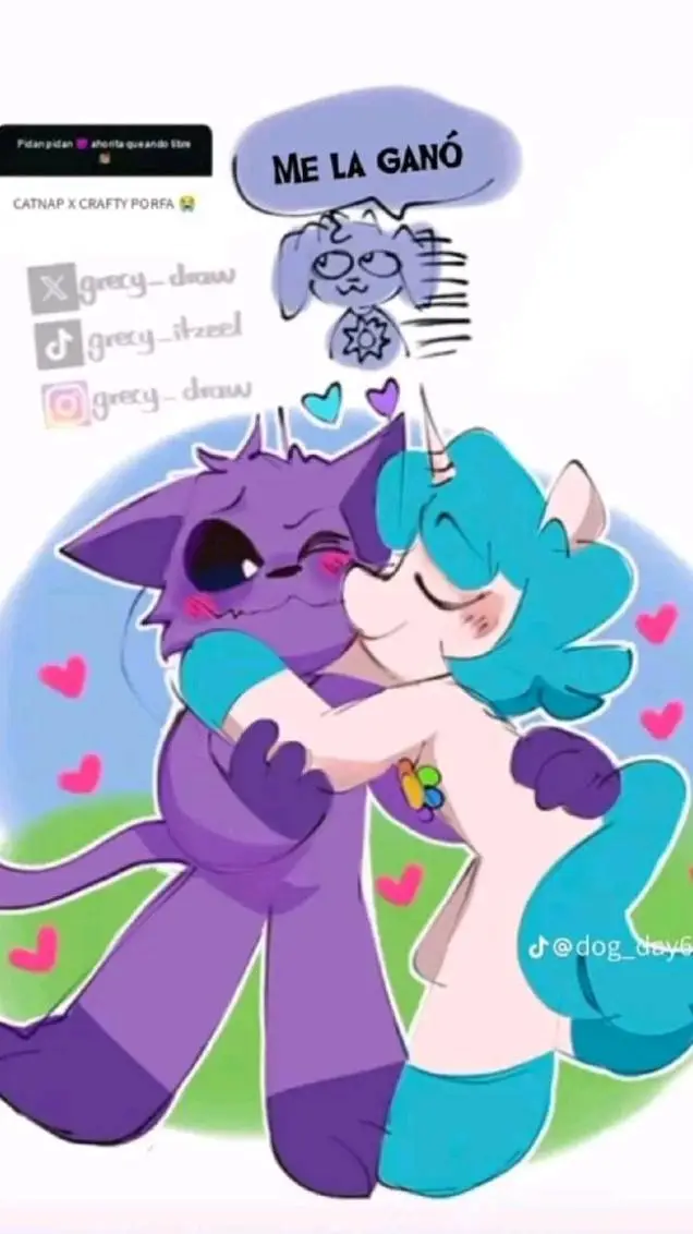 ai character: catnap y crafty  background