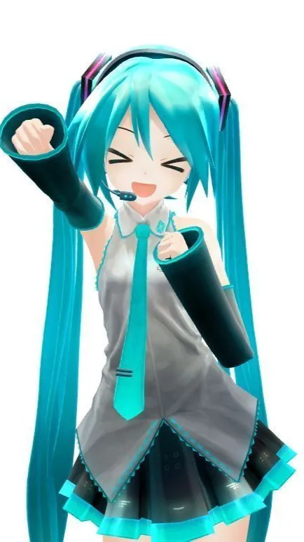 ai character: Miku background