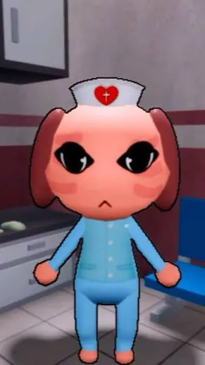 ai character: Nurse ￼ background