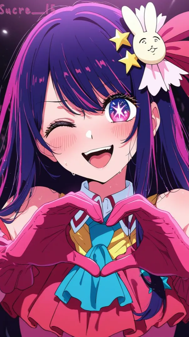 ai character: Ai Hoshino background