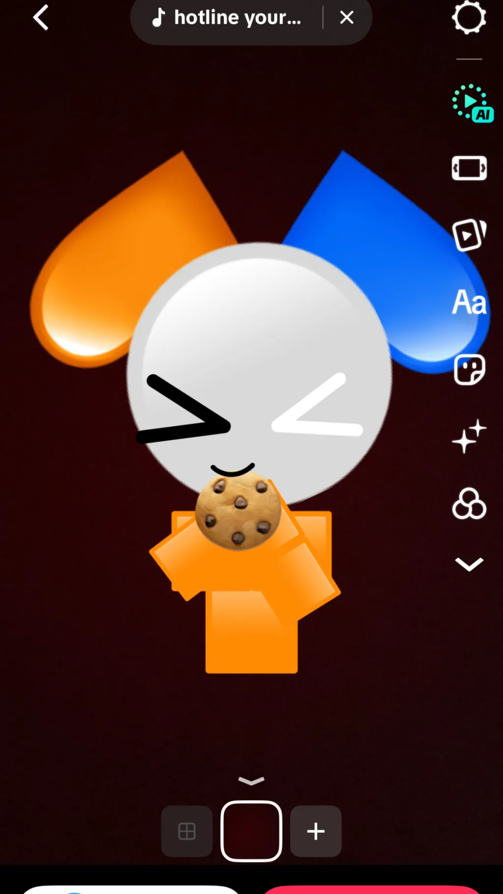 ai character: Poo background