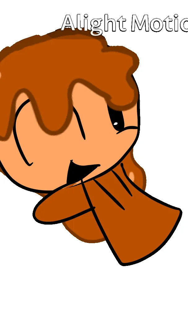 ai character: Caramel cookie background