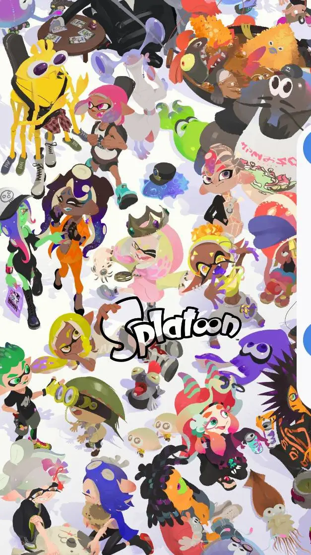 ai character: SplatoonFighters background