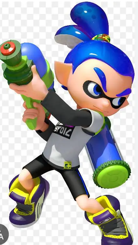 ai character: inkling (male) background