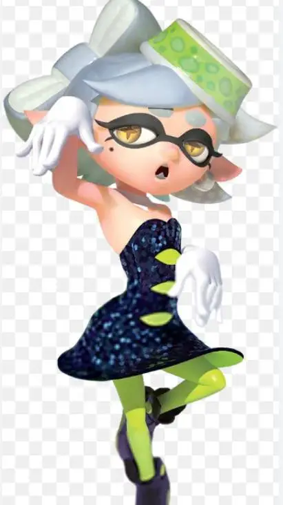 ai character: Marie from Splat-1 background