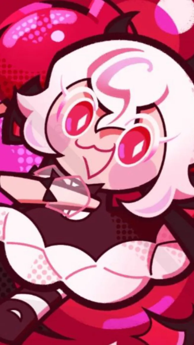 ai character: Candy apple background