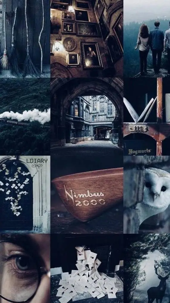 ai character: Hogwarts background