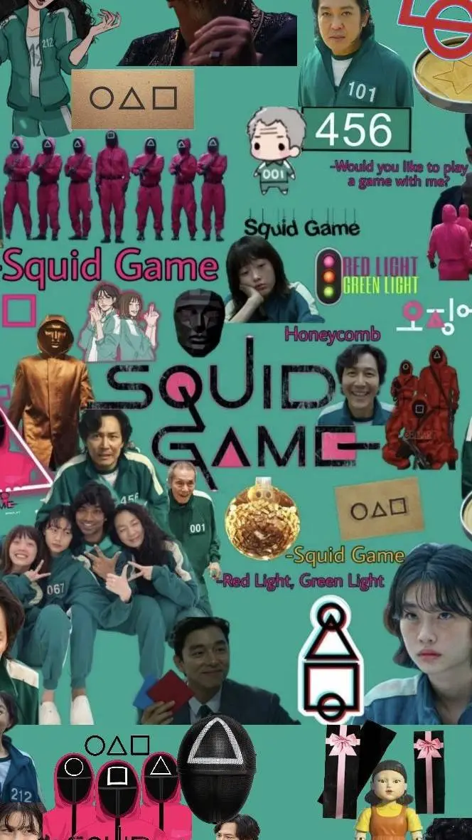 ai character: Squid Game  background