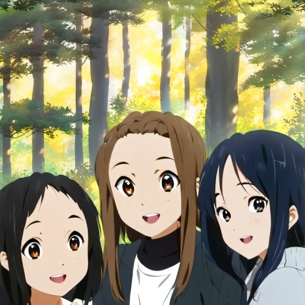 chat with ai character: 3 girl 