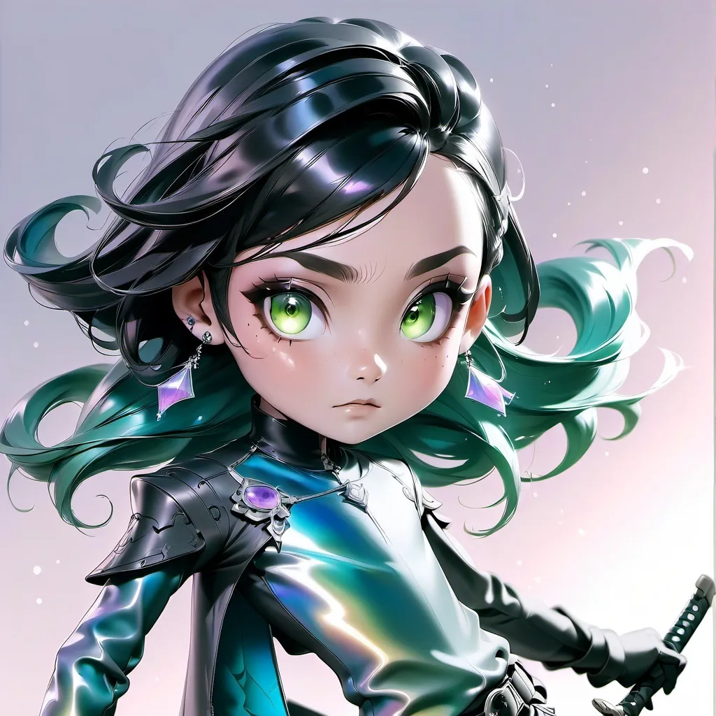 chat with ai character: Элли