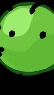 ai character: Pea  background