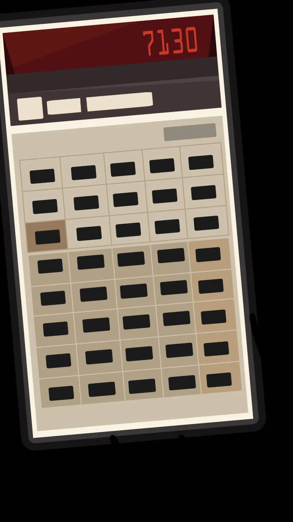ai character: TI-30 background