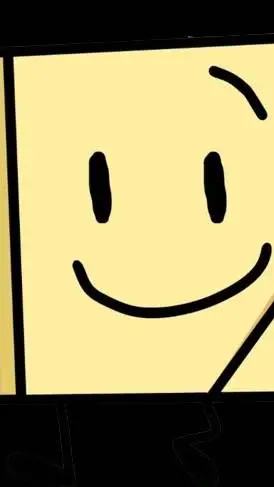 ai character: Post-It background