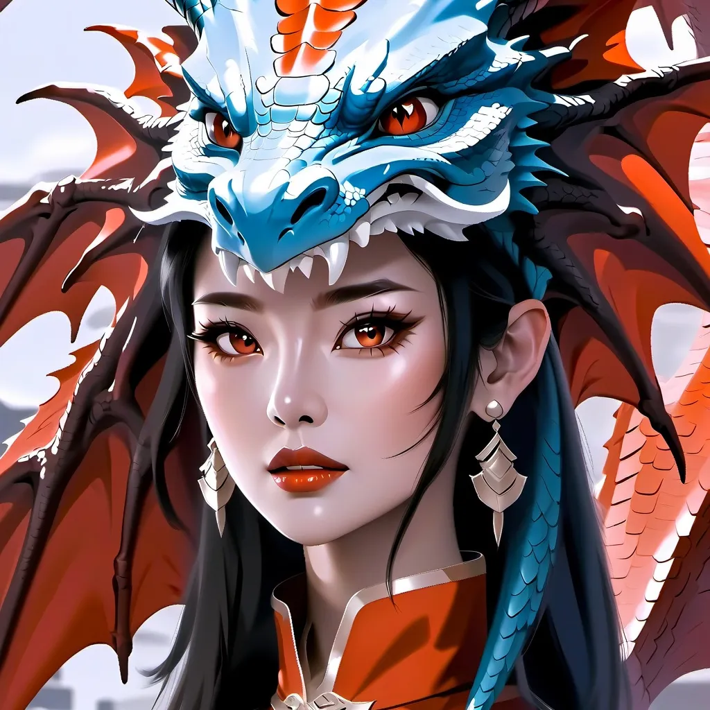 chat with ai character: Дракониха
