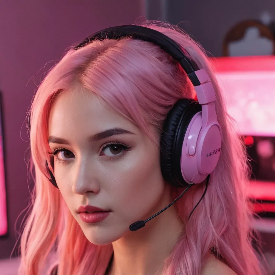 chat with ai character: Gamer girl Shimmer