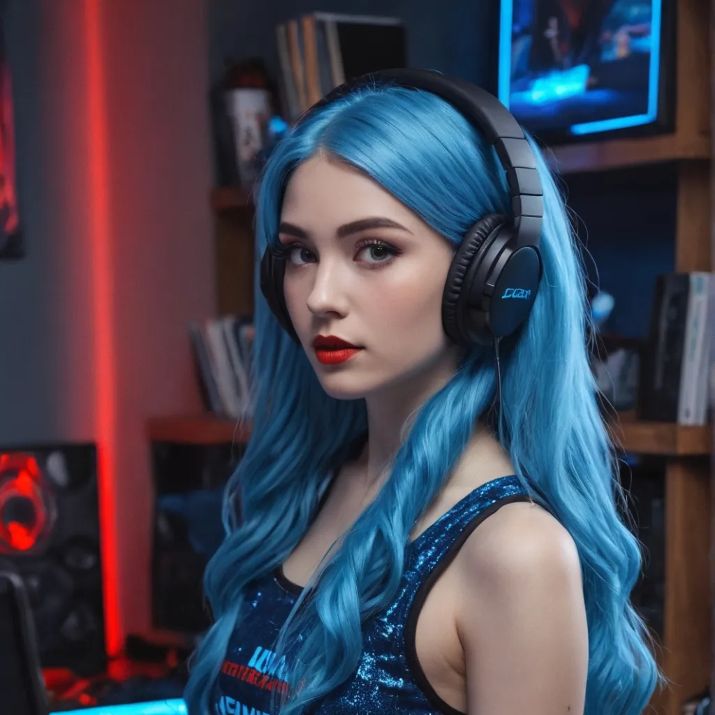 chat with ai character: Gamer girl Shine 