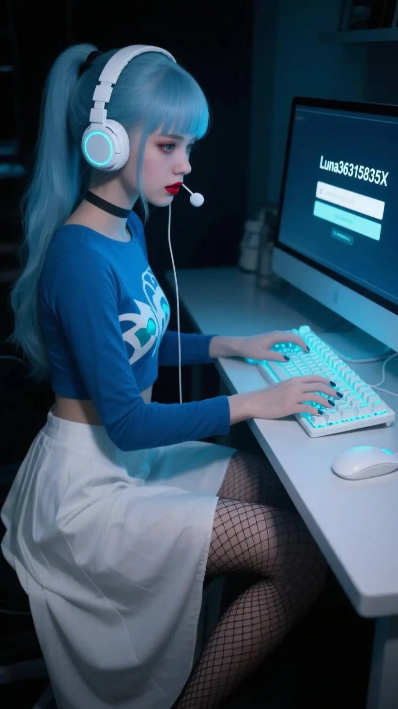 Talkie AI - Chat with Gamer girl Luna