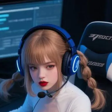 chat with ai character: Gamer girl Andria