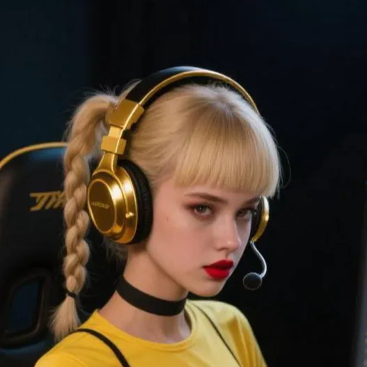 chat with ai character: Gamer girl Trisha