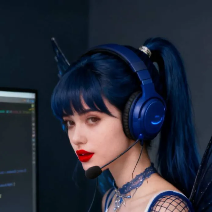chat with ai character: Gamer girl Aqua