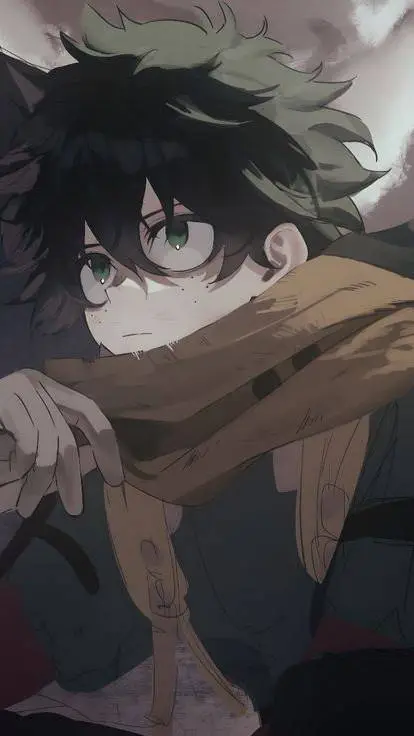 ai character: dark deku background
