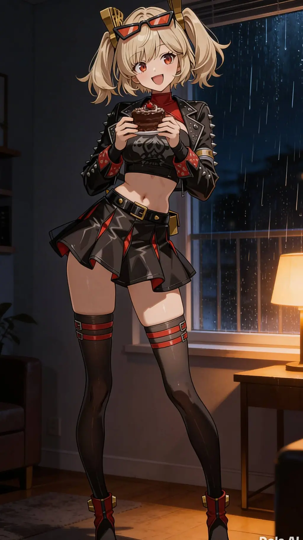 ai character: burnice background