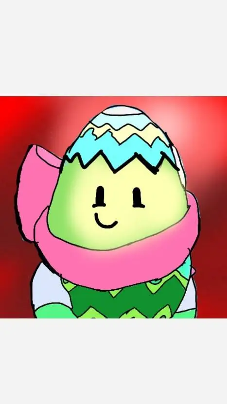 ai character: Eggy Weggy background