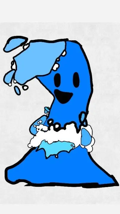 ai character: Tidal Wave background