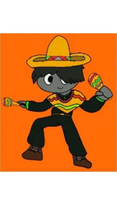 ai character: Froom The Mariachi background