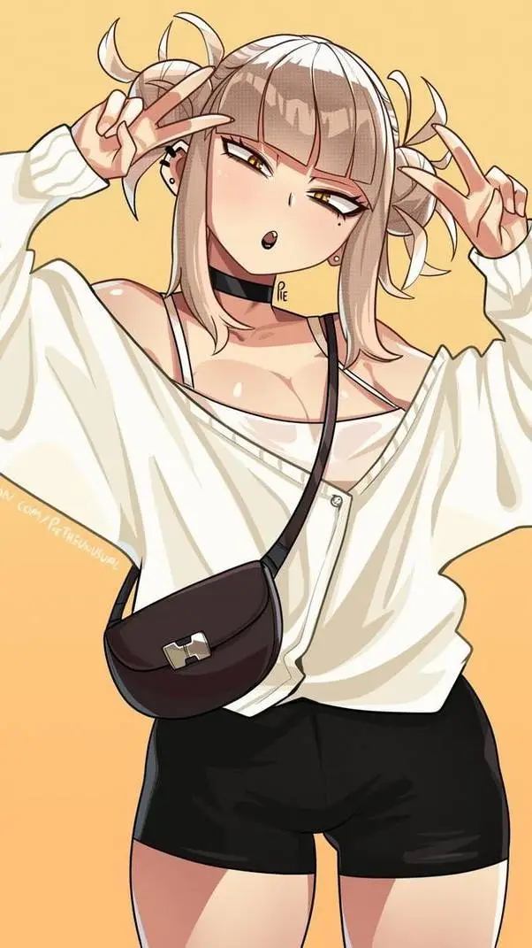 ai character: Himiko Toga  background