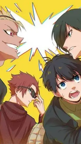 ai character: Rin,Sae, isag Shid background