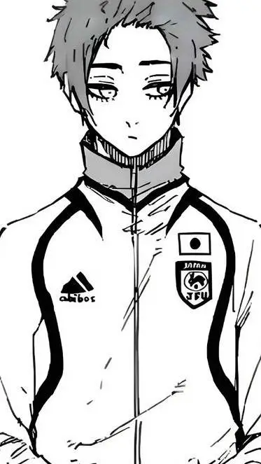 ai character: Sae itoshi  background