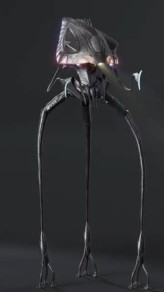 ai character: Tripod 2005 background