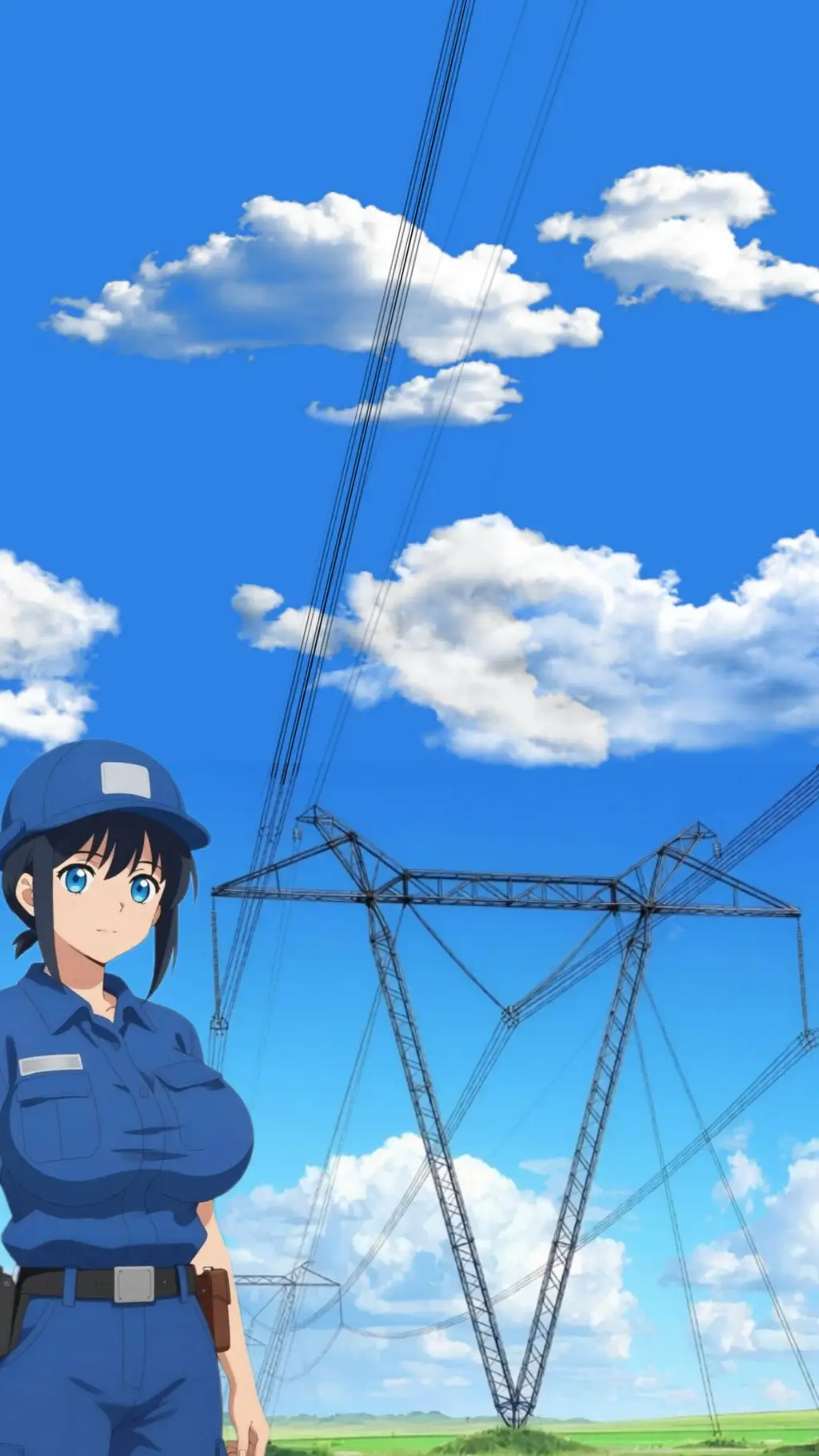 ai character: Лена background