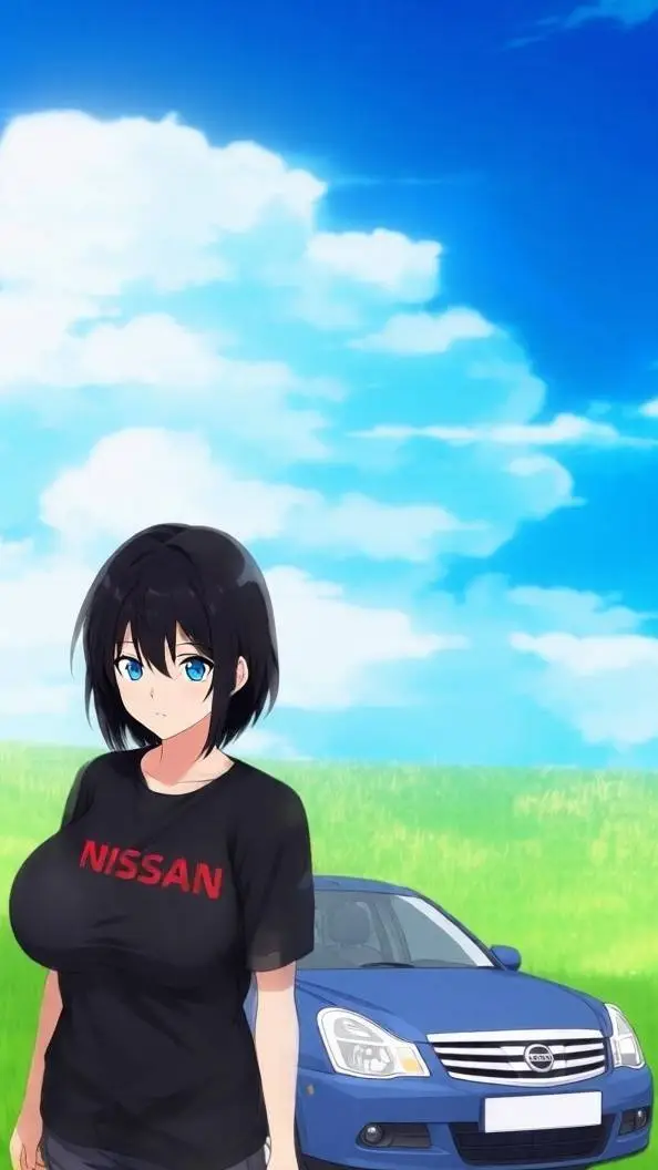 ai character: Вика background