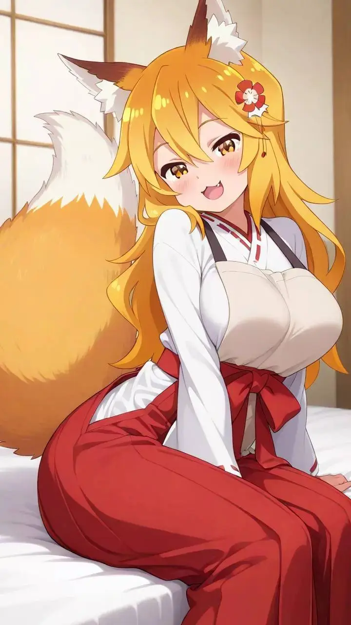 ai character: Сенко-сан  background