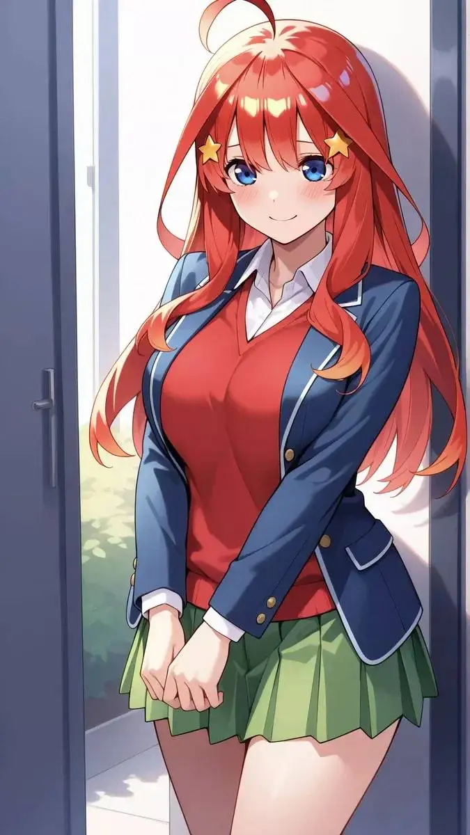 ai character: Nakano Itsuki  background