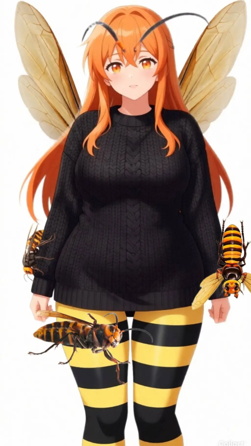 ai character: Japanese hornet background