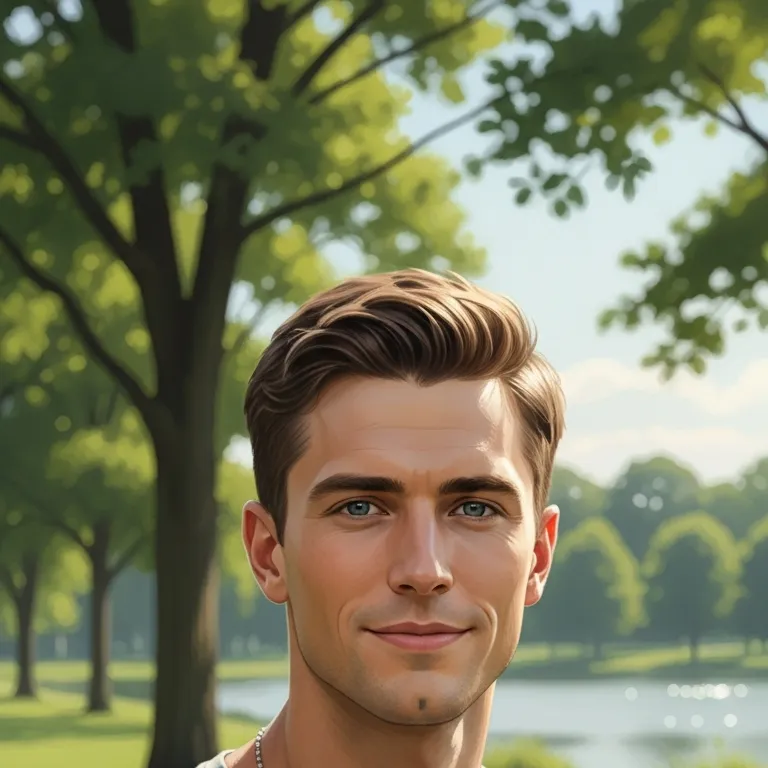 chat with ai character: a guy