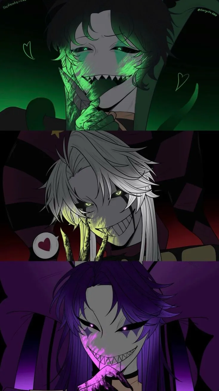 ai character: The Circus Freak  background
