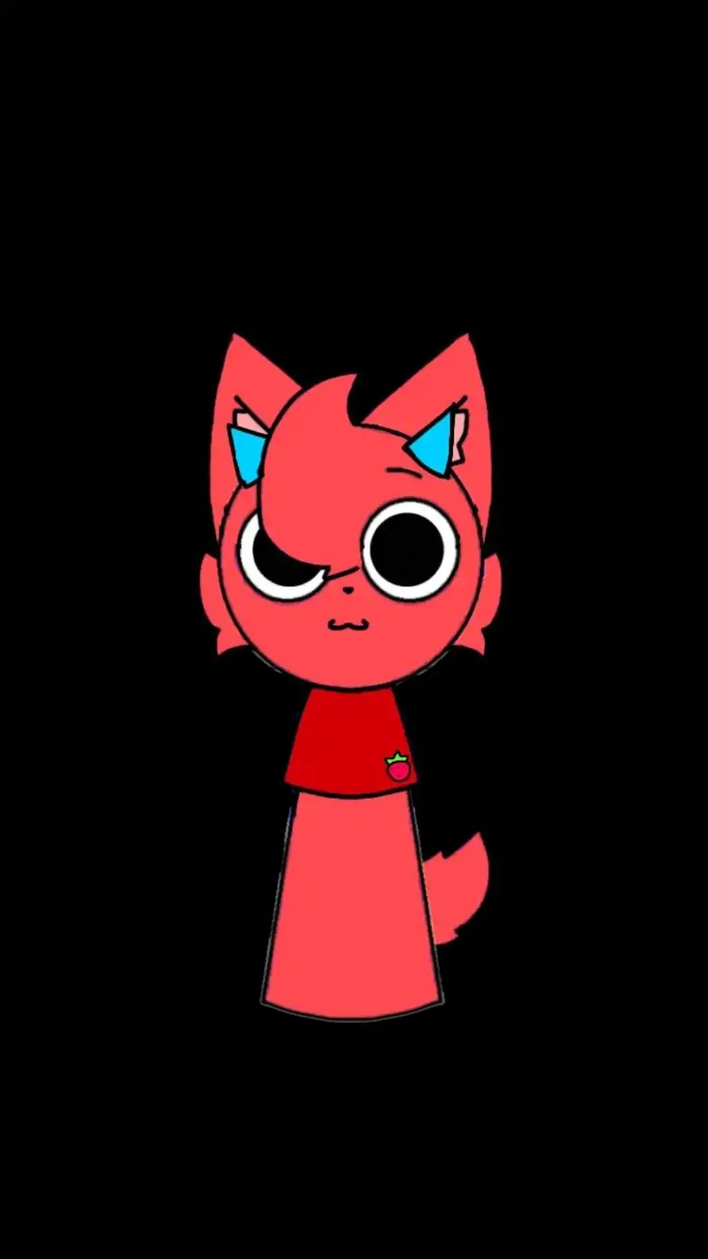 ai character: Tappy sprunki background