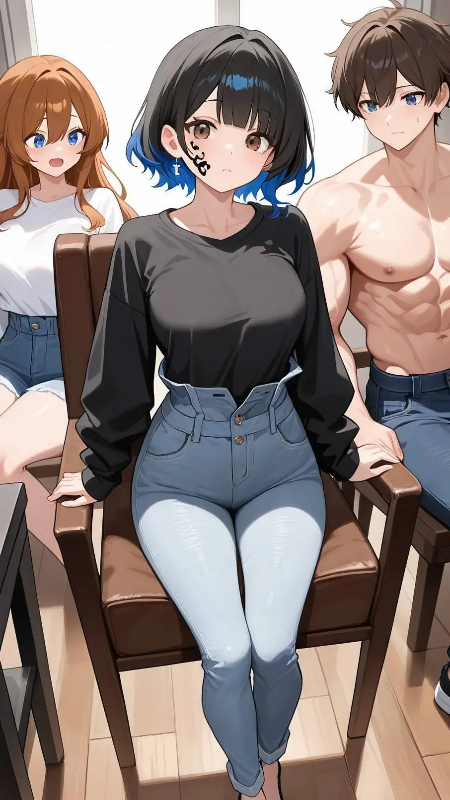ai character: Tiffany  background