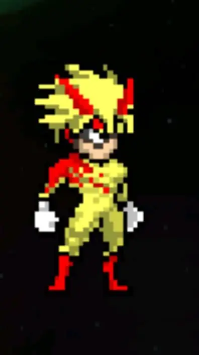 ai character: darkness. background