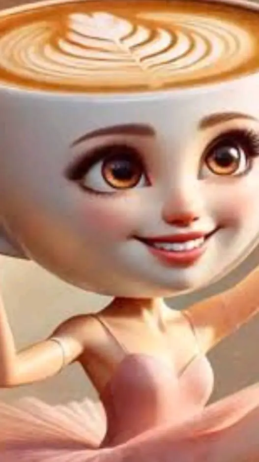 ai character: bailarina capuccin background