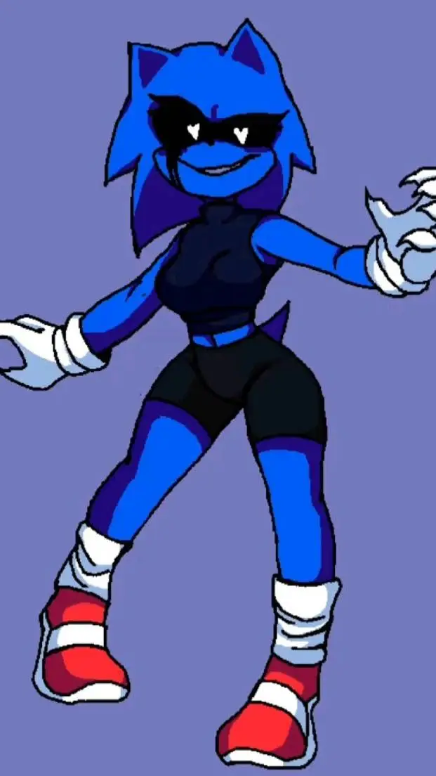 ai character: Sonic exe  background