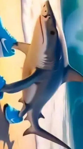 ai character: Tralalero tralala  background