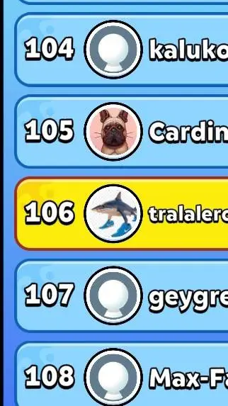 ai character: tralalaero tralala background