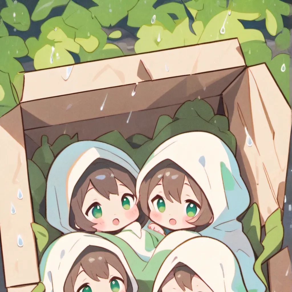 chat with ai character: Quadruplets