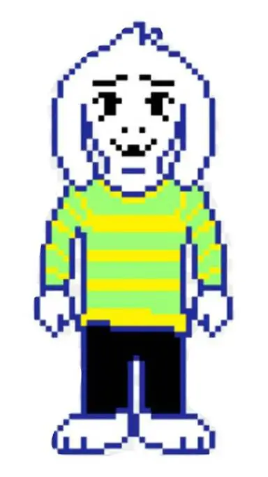 ai character: Asriel Dreemurr background